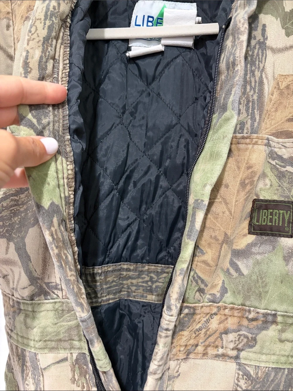liberty Kids Camo Lined Coverall